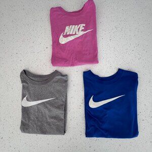 (3) Nike Youth Short Sleeve Tee Set - Size Youth Large